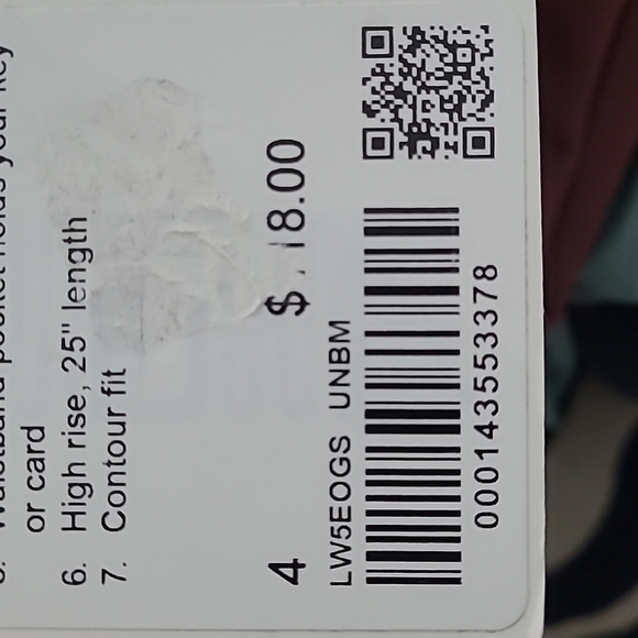 Lululemon Wunder Train Contour Fit High-Rise Tight 25" Undertone Multi Size 4 - Picture 11 of 12